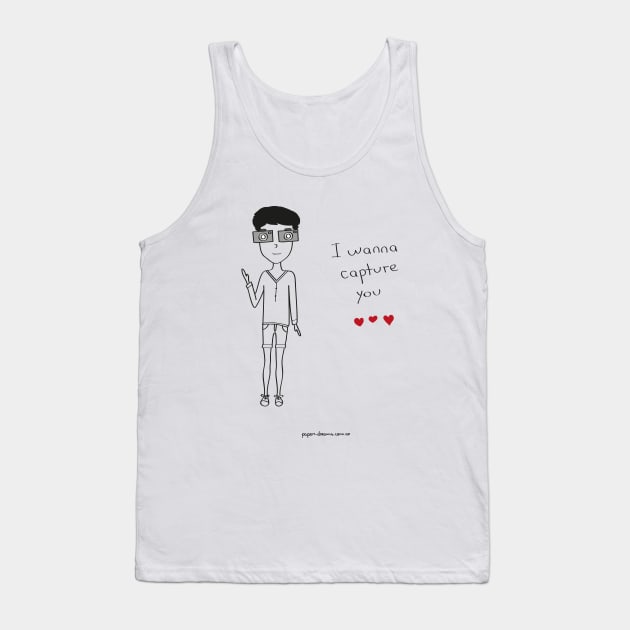 I wanna Capture You Tank Top by paperdreams